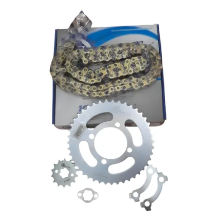 KIT DE ARRASTRE YBR 125 4 HUECOS (PT43C-PD14C-428-H-120-C) DORADA CASSARELLA
