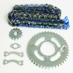 KIT DE ARRASTRE YBR 125 4 HUECOS (PT43C-PD14C-428-H-120-C) DORADA CASSARELLA - Imagen 2