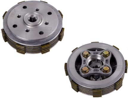 CENTRO CLUTCH SEMI COMPLETO TVS APACHE RTR 180-160 2V/REVO_UND