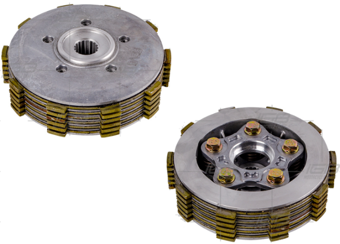 CENTRO CLUTCH SEMI COMPLETO PULSAR 180 UG-FI-BSIV-220 S-F-SS/REVO_UND - Imagen 1