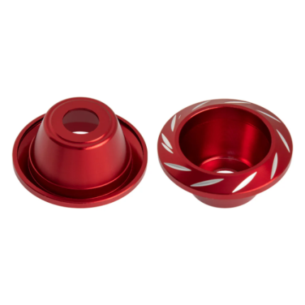 ESLAIDER ALUMINIO MONSTER UNIVERSAL ROJO JGO