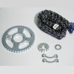 KIT ARRASTRE GS GSR 125 4H (PT45C-PD14C-428-H-124-C) DORADA CASSARELLA - Imagen 2