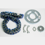 KIT ARRASTRE AKT EVO 125 150 TTR NIQUELADA - Imagen 2