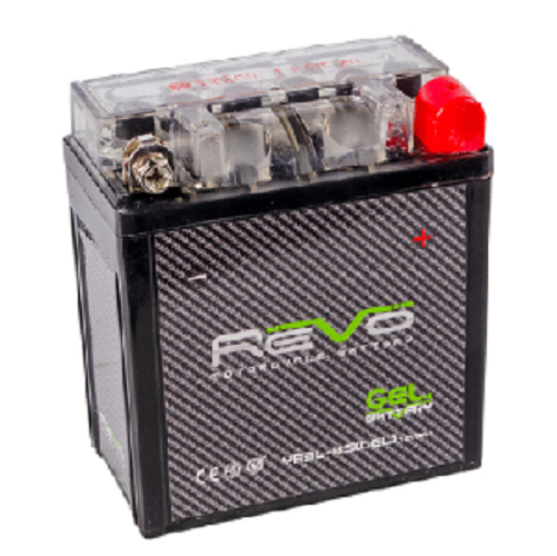 05274 BATERIA REVO GEL YB5 LB 12N5L YB5 BS PULSAR 135 FZ 16 CRYPTON 110 115 YBR 125 XT - Imagen 1