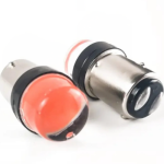 BOMBILLO STOP LED TIPO LUPA SILICONADO