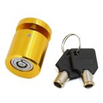 CANDADO FRENO DE DISCO DORADO