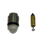 AGUJA Y BASE YBR 125 PUNTA DE CAUCHO