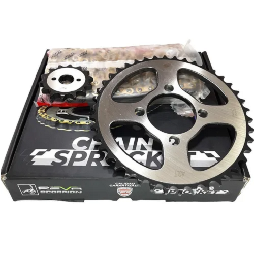 05976 KIT SPROCKET 14X42 (428).DISCOVER 135 SUPREME ES-125 SPORT KS-DTSI (2009)/REVO 2 - Imagen 1