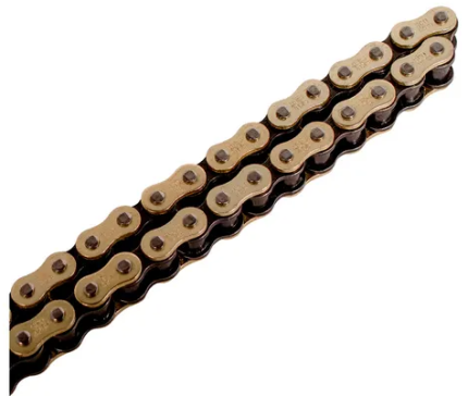 CADENA DORADA NEGRA 420X122