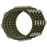 JUEGO DISCOS CLUTCH AK 180 TTR 180 TTX CR5 180 APACHE RTR 200 LIBERO 125