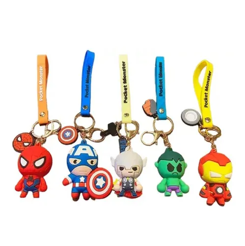 06051 LLAVERO GOMA PERSONAJES - Imagen 1