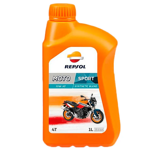 06068 ACEITE REPSOL 15 W 50 MOTO SPORT SINTETICO - Imagen 1
