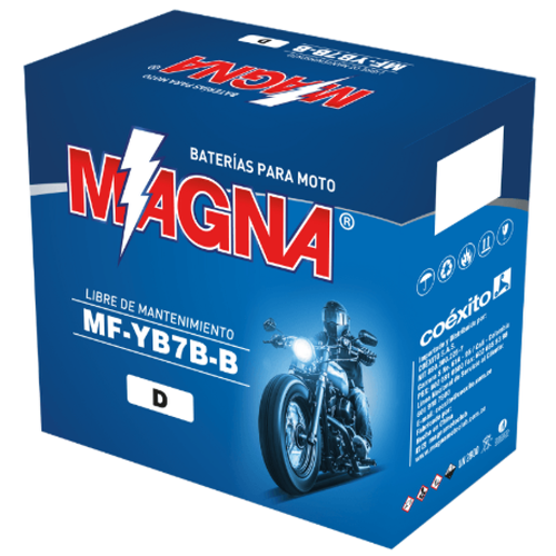 06223 BATERIA MAGNA SELLADA MAGNA MF-YB7B-B - Imagen 1
