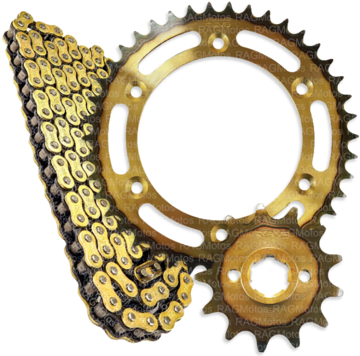 KIT DE ARRASTRE TERMICO XR 125 NXR 125 SCORPION - Imagen 1