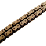 CADENA DORADA NEGRA 520HX132 REVO