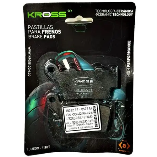 06397 PASTILLA 10322 KTM PULSAR 200 NS TRAS BWS F1 KROSS GIIXER TRA 250 - Imagen 1