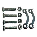 TORNILLO PORTA SPROCKET RX100/V80/HAYATE 110 (JUEGO X4) PRECIO X JUEGO