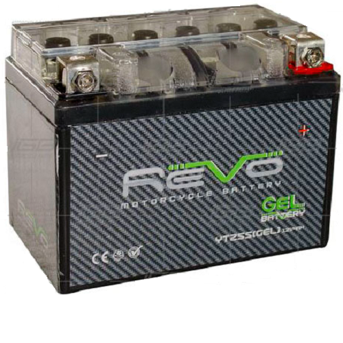 06773 BATERIA REVO GEL YTZ5S CB 110 STD DLX R 15 FINO 115 CRIPTON FI BEST C90 A - Imagen 1