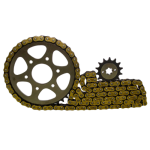 KIT ARRASTRE TERMICO 15X42 (428HX126) CB 150/INVICTA /REVO SCORPION KITX3