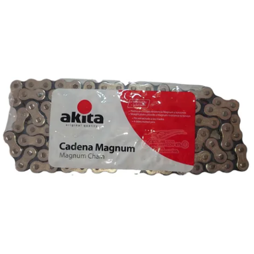 06869 CADENA AKITA MAGNUN PLATEADA 428 132 - Imagen 1