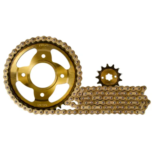 06908 KIT SPROCKET 14X42 428 H ECO DELUXE SPLENDOR NXG SCORPION - Imagen 1