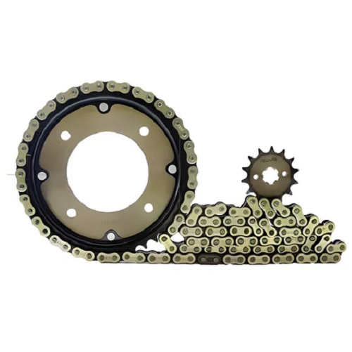 07006 KIT ARRASTRE 14 X 38 428 HX 104 DORADA C100 WAVE REVO - Imagen 1