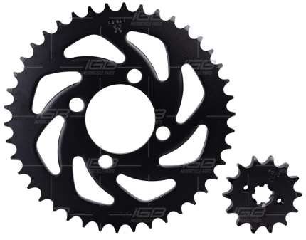KIT SPROCKET SPIDER 14X42 428 BOXER 100 CT PLATINO 100 REVO