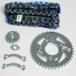 KIT DE ARRASTRE PULSAR 135 LS 4 HUECOS (PT43C-PD15C-428-H-132-C) DORADA CASSAREA - Imagen 2