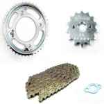 KIT DE ARRASTRE CB 110 4 HUECOS PT42C PD 14 C 428 122C NIQUELADA CASSARELLA