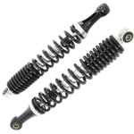 AMORTIGUADOR AKITA TRASERO CROMO NEGRO PAR AK110 SPECIAL