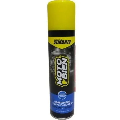 07558 LIMPIADOR DE CARBURADOR Y CUERPO DE ACELERACION 240 MLSIMONIZ - Imagen 1