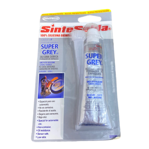07581 SILICONA SUPER GREY SINTESOLDA 28 ML - Imagen 1