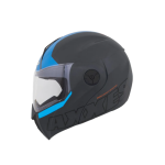 CASCO AXXES ABAT KRAW GRIS MATE AZUL TALLA L