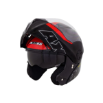 CASCO AXXES ABAT KRAW NG BRILLO ROJO TALLA L