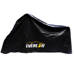 CARPA PARA MOTO NEGRA TELA GRUESA