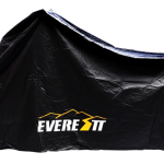 CARPA PARA MOTO NEGRA TELA GRUESA