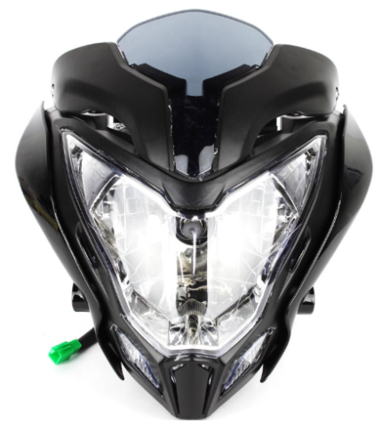 CARENAJE CON FAROLA BOMBILLO PULSAR NS 200 GX MOTOR