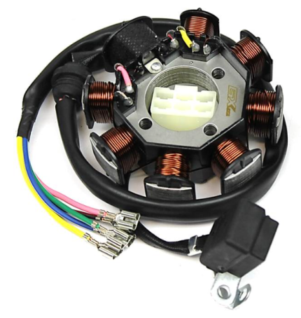 EMBOBINADO PLATO DE BOBINA AKT 125 SL GX MOTOR
