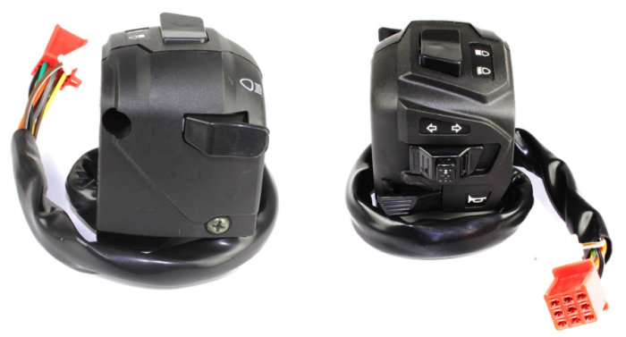 COMANDO DE LUCES IZQ PULSAR 150 160 200 NS GX MOTOR - Imagen 1