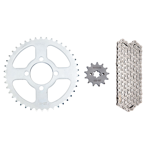 07967 KIT SPROCKET BOXER CT 100 428H/44T/13T/120L YAHOSUKA - Imagen 1