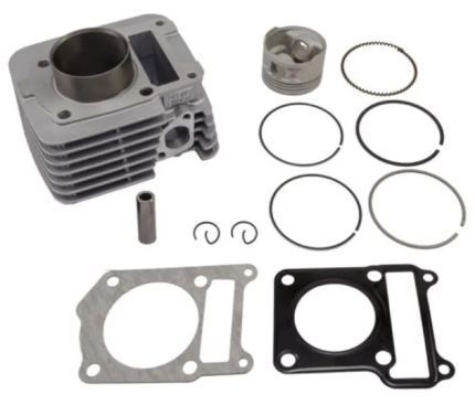 KIT CILINDRO COMPLETO GRIS YBR 125 LIBERO REVO