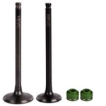 VALVULA ADMISION Y ESCAPE +SELLOS CBF 125 EURO II XR 125 L BRIO CB 125 F FI REVO