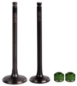 VALVULA ADMISION Y ESCAPE +SELLOS CBF 125 EURO II XR 125 L BRIO CB 125 F FI REVO