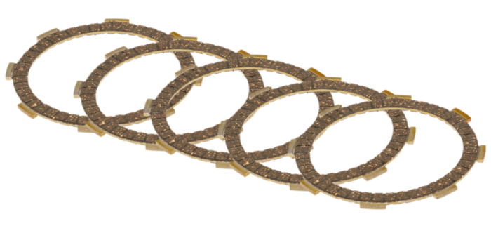 DISCOS CLUTCH MOTO XL 125 5 UNID - Imagen 1