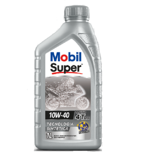 08628 ACEITE MOBIL FULL SINTETICO 10 W 40 GRIS - Imagen 1