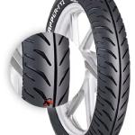 LLANTA 100 80 17 MRF ZAPPER FY2-TL PULSAR 200 NS; PULSAR 200; PULSAR 180 UG; PUL