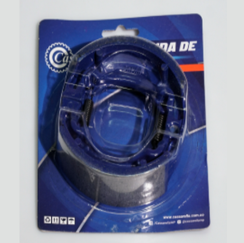 09086 BANDA FRENO CASSARELLA DEL TRAS BOXER  FR 80 AX 100 115 VIVAX DISCOVER 100 - Imagen 1