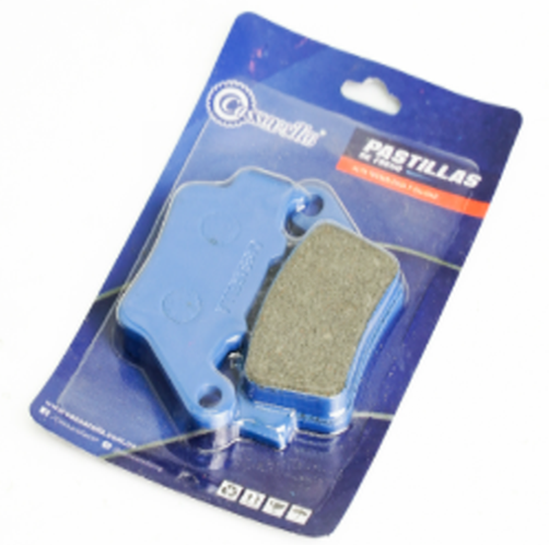 09095 PASTILLA FRENO CASSARELLA TRASERAS: PULSAR 200 NS/ PULSAR220S/ PULSAR200 RS/ XT6 - Imagen 1