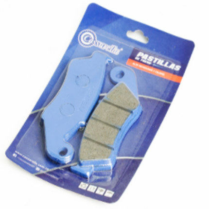 PASTILLA FRENO CASSARELLA DELANTERAS: XR150L/ XR125L/ XR125 BRIO/ CR250/ TORNADO