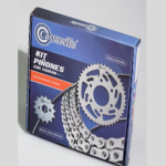 KIT  DE ARRASTRE PULSAR NS 150 4 HUECOS PT 45C PD 15C 428 - 138 C DORADA CASSARE